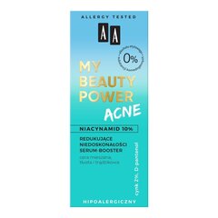 My Beauty Power Acne mazinošs serums-booster 30ml cena un informācija | Serumi sejai, eļļas | 220.lv