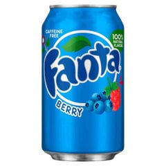 Gāzēts bezalkoholisks dzēriens Fanta Berry, 355 ml cena un informācija | Atsvaidzinoši dzērieni | 220.lv