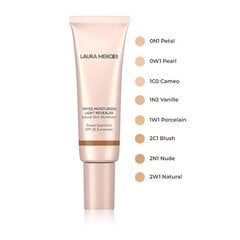 Tonējošs mitrinošais sejas krēms Laura Mercier Tinted Moisturizer Light Revealer Skin Illuminator SPF 25, 2N1 Nude, 50 ml cena un informācija | Sejas krēmi | 220.lv