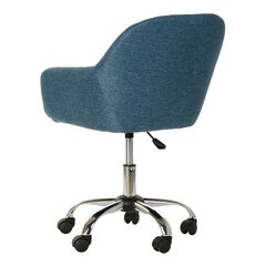 Krēsls DKD Home Decor, 52x60x79 cm, zils cena un informācija | Virtuves un ēdamistabas krēsli | 220.lv