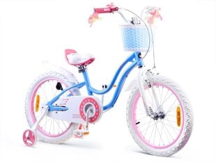 Велосипед 18 дюймов, синий, RoyalBaby цена и информация | Велосипеды | 220.lv