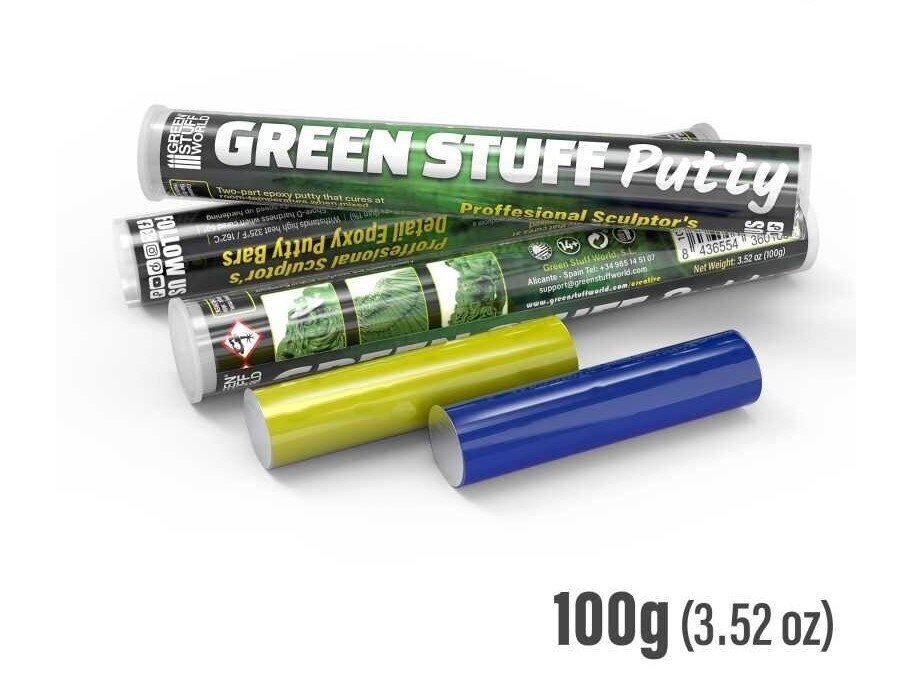 Divkomponentu tepe Green stuff world - Green Stuff Tape 12 inches With Gap, 9003 cena un informācija | Modelēšanas un zīmēšanas piederumi | 220.lv