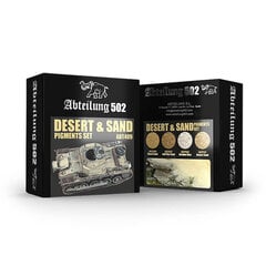 Abteilung 502 ABT409 - Desert & Sand - Набор пигментов цена и информация | Принадлежности для рисования, лепки | 220.lv