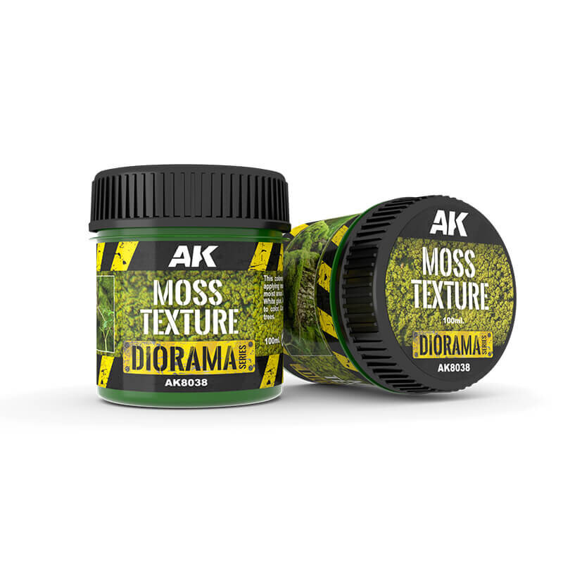 Putas AK Interactive AK8038 Moss Texture, 100 ml цена и информация | Modelēšanas un zīmēšanas piederumi | 220.lv