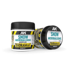 AK Interactive AK8010 - Snow Microballoons, 100ml цена и информация | Принадлежности для рисования, лепки | 220.lv