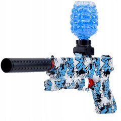 Automātiskā pistole ar želejas bumbiņām Blaster Glock Deser, zils cena un informācija | Rotaļlietas zēniem | 220.lv