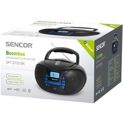 Sencor SPT 2700 BK cena un informācija | Magnetolas | 220.lv