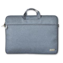 Beline torba na laptop 16" szara|gray цена и информация | Рюкзаки, сумки, чехлы для компьютеров | 220.lv