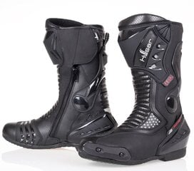 Husar X-TC PRO melni vīriešu motociklu apavi ar augstu augšdaļu cena un informācija | Moto apavi | 220.lv