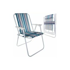 Makškernieku krēsls Bergamo, zils cena un informācija | Tūrisma mēbeles | 220.lv