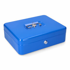 Kases atvilktne, Micel CFC09 M13400, zils tērauds, 30 x 24 x 9 cm cena un informācija | Seifi | 220.lv