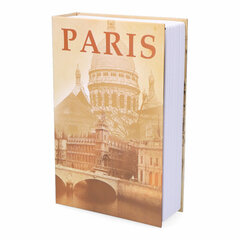 Grāmatveida seifs, Micel CFC08 M13404 ,Parīze, pelēka cena un informācija | Seifi | 220.lv
