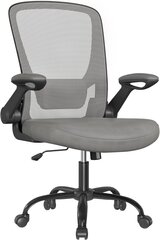 Biroja krēsls, pelēks, OBN037G01 cena un informācija | Biroja krēsli | 220.lv