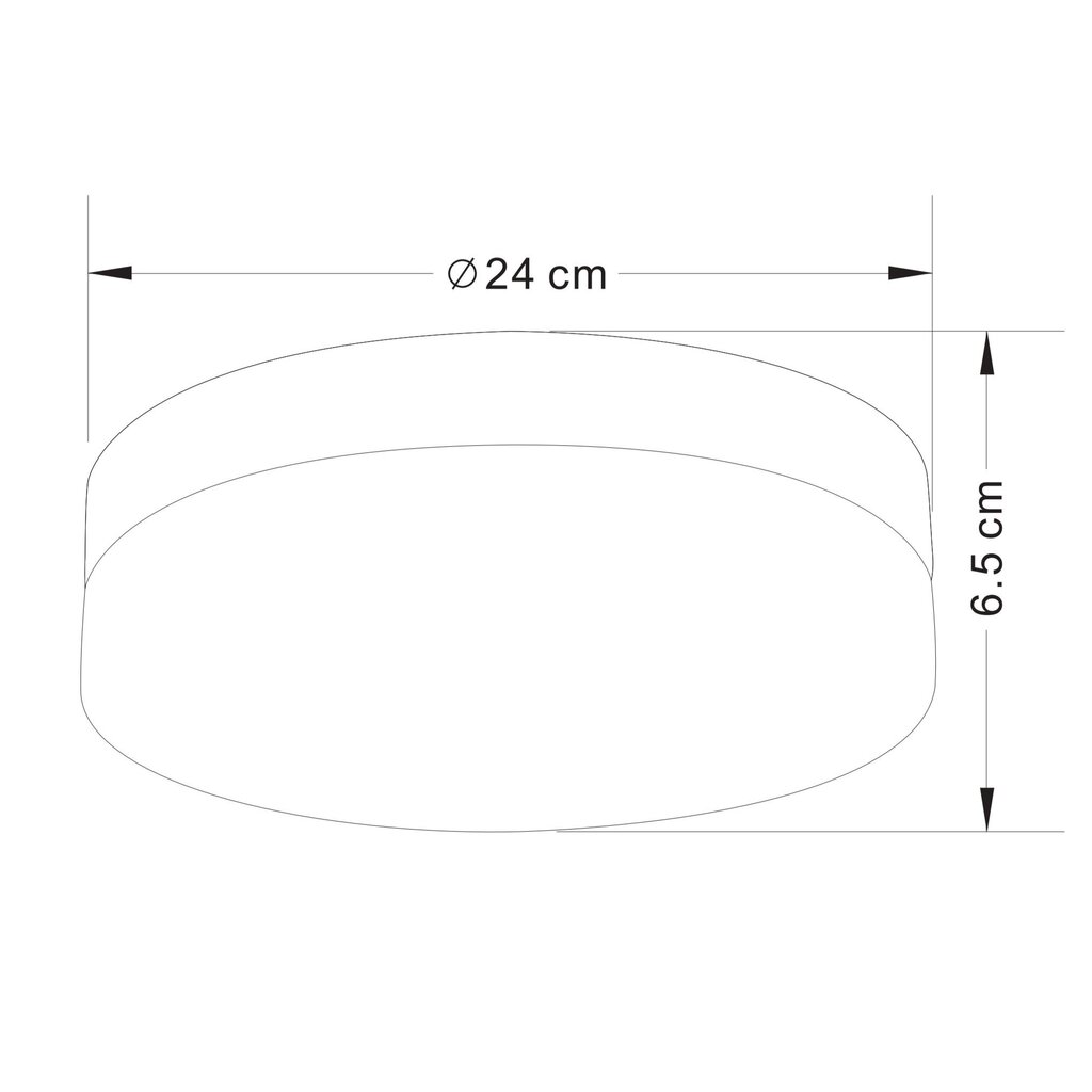 G.LUX universāla lampa GT-900/2 IP44 cena un informācija | Griestu lampas | 220.lv