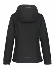 Icepeak bērnu softshell virsjaka KOBRYN JR, melna cena un informācija | Virsjakas un mēteļi meitenēm | 220.lv