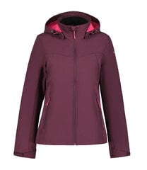 Женская куртка softshell Icepeak BRENHAM, темно-фиолетовый цвет цена и информация | Женские куртки | 220.lv