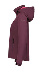 Женская куртка softshell Icepeak BRENHAM, темно-фиолетовый цвет цена и информация | Женские куртки | 220.lv