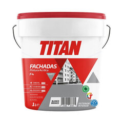 Краска Titan 125670001 125 ml Белый 1 L цена и информация | Краска | 220.lv