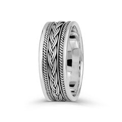 Серебряное (925) кольцо с классическим дизайном, код ah5sr5144, EU-66 (~21 мм) AH5SR5144EU-66 цена и информация | Кольца | 220.lv