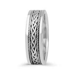 Серебряное (925) кольцо с классическим дизайном, код ah5sr5151, EU-64 (~20,25 мм) AH5SR5151EU-64 цена и информация | Кольца | 220.lv