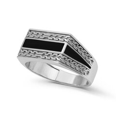 Серебряное (925) кольцо с классическим дизайном, код ah5sr5779, EU-61 (~19,5 мм) AH5SR5779EU-61 цена и информация | Кольца | 220.lv