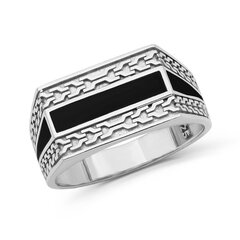Серебряное (925) кольцо с классическим дизайном, код ah5sr5779, EU-66 (~21 мм) AH5SR5779EU-66 цена и информация | Кольца | 220.lv