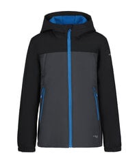 Детская куртка softshell Icepeak KONAN JR, черный - темно-серый цвет цена и информация | Куртки для мальчиков | 220.lv