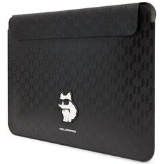 Karl Lagerfeld Sleeve KLCS14SAKHPCK 14" czarny|black Saffiano Monogram Choupette цена и информация | Рюкзаки, сумки, чехлы для компьютеров | 220.lv