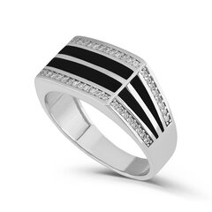 Серебряное (925) кольцо с драгоценными камнями, код ah5sr5786, EU-60.5 (~19,25 мм) AH5SR5786EU-60.5 цена и информация | Кольца | 220.lv