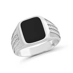 Серебряное (925) кольцо с классическим дизайном, код ah5sr5785, EU-60.5 (~19,25 мм) AH5SR5785EU-60.5 цена и информация | Кольца | 220.lv