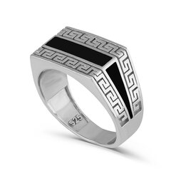 Серебряное (925) кольцо с классическим дизайном, код ah5sr5778, EU-62 (~19,75 мм) AH5SR5778EU-62 цена и информация | Кольца | 220.lv