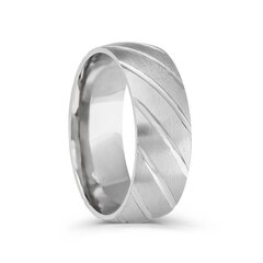Серебряное (925) кольцо с классическим дизайном, код ah5ss8777, EU-59 (~18,75 мм) AH5SS8777EU-59 цена и информация | Кольца | 220.lv