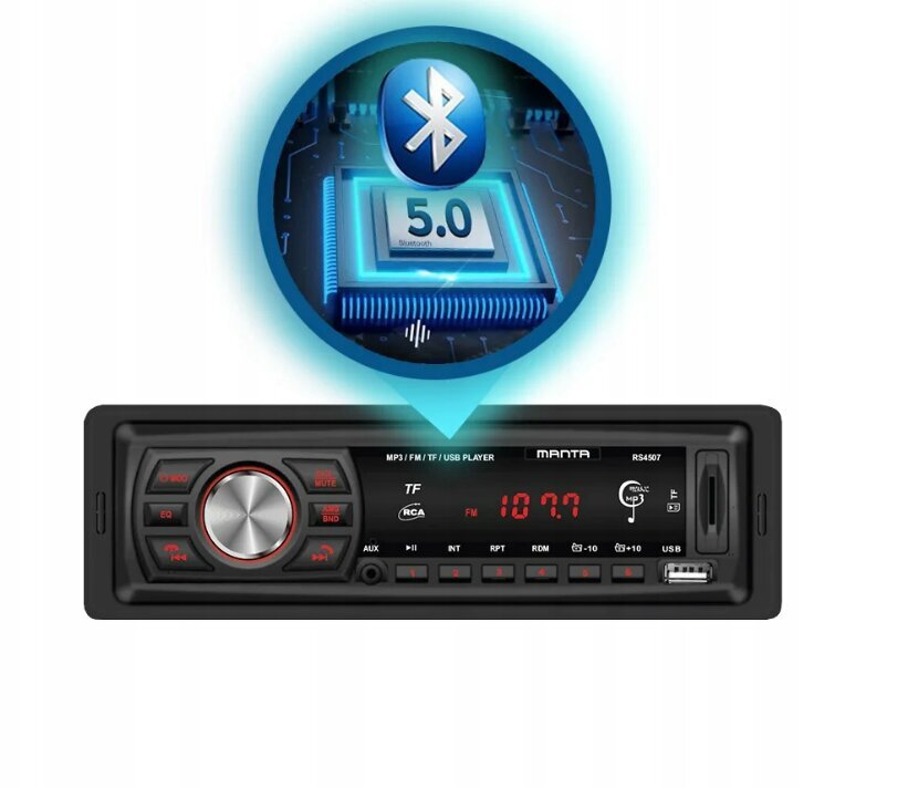 Manta RS4507 1-DIN automātiskais radio cena un informācija | Auto magnetolas, multimedija | 220.lv