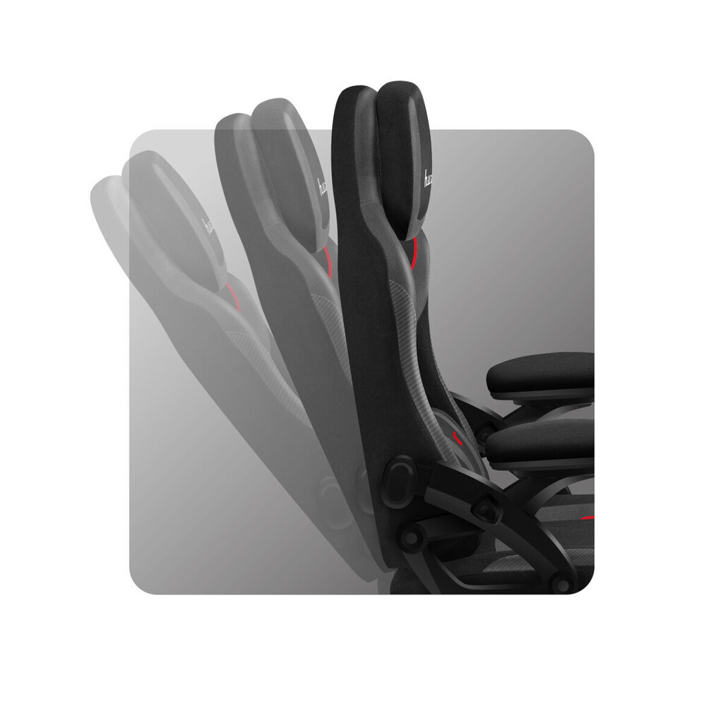 Spēļu krēsls Huzaro Force 4.6 Carbon cena un informācija | Biroja krēsli | 220.lv
