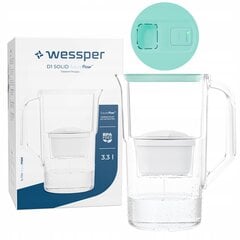 Wessper D1 SOLID FutureFlow filtra krūze, 3,3l cena un informācija | Ūdens attīrīšanas sistēmas un filtri | 220.lv
