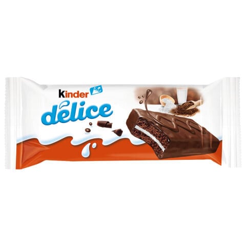 Batoniņš Kinder Delice, 39 g cena un informācija | Saldumi | 220.lv