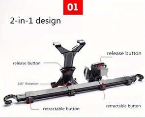 Автомобильный держатель для телефона цена и информация | Держатели для телефонов | 220.lv