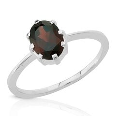 Серебряное (925) кольцо с драгоценными камнями, код ah50934, EU-57 (~18 мм) AH50934EU-57 цена и информация | Кольца | 220.lv