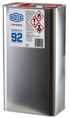 Krāsu atšķaidītājs Solid Thinner 92 epoksīdsveķu, 5L цена и информация | Краска | 220.lv