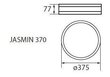 Plafonu gaisma JASMIN 370-W Kanlux цена и информация | Griestu lampas | 220.lv