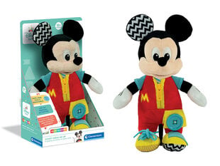 Plīša rotaļlieta Clementoni Baby Mickey, 17 cm cena un informācija | Mīkstās (plīša) rotaļlietas | 220.lv