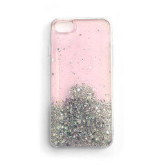 Wozinsky Star Glitter Shining Cover for Samsung Galaxy A51 pink цена и информация | Чехлы для телефонов | 220.lv