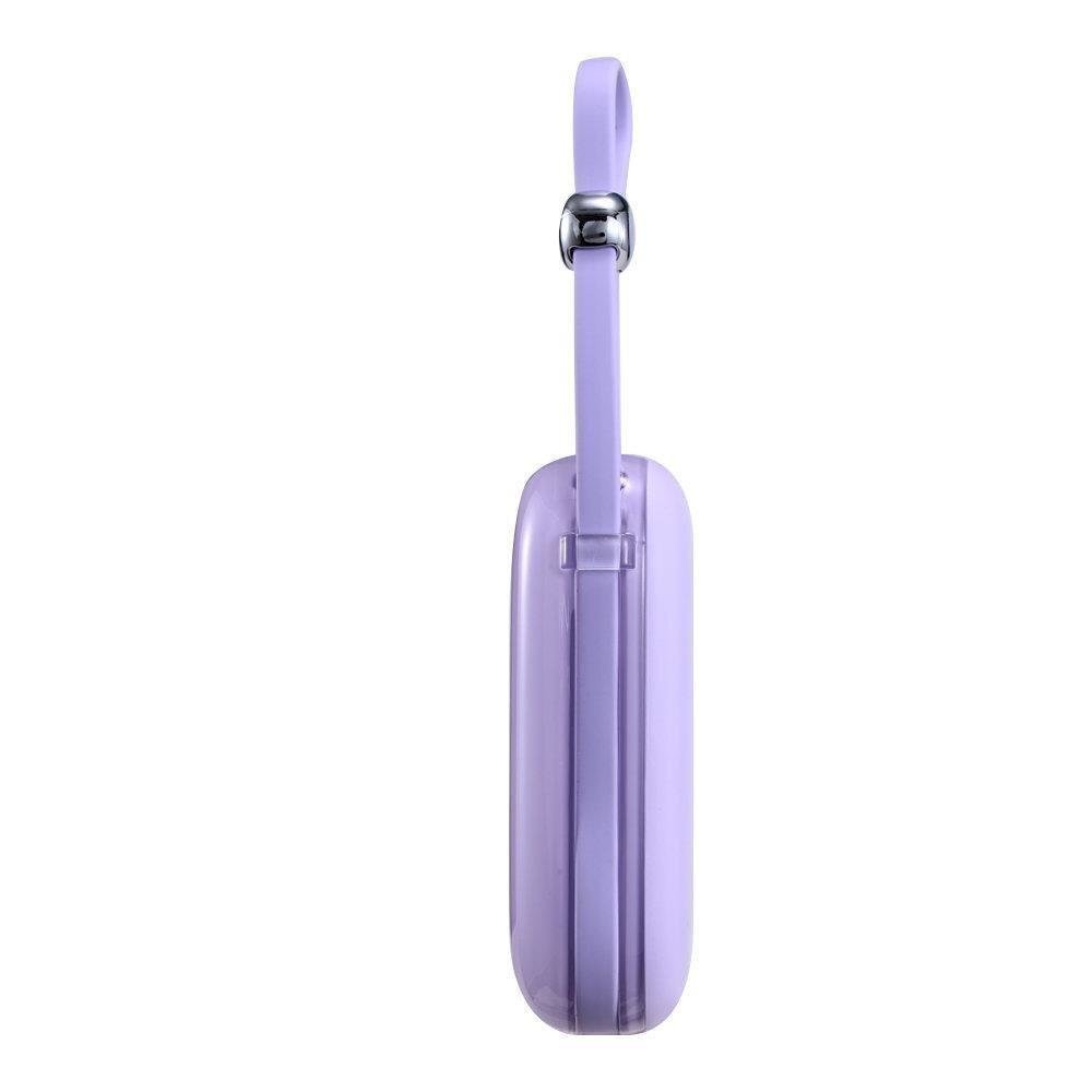 Barošanas akumulators, Joyroom Jelly Series JR-L0021, ar USB-C kabeli, 10000 mAh., 22,5 W., violets cena un informācija | Lādētāji-akumulatori (Power bank) | 220.lv