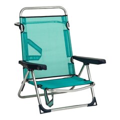 Pludmales krēsls, zaļš, 62 x 82 x 65 cm cena un informācija | Dārza krēsli | 220.lv