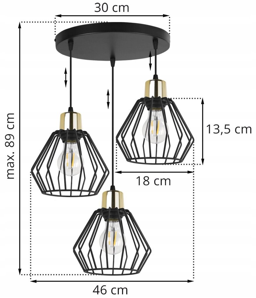 LightHome piekarināms gaismeklis Nuvola цена и информация | Lustras | 220.lv