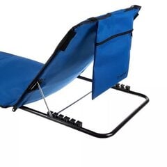 Pludmales paklājiņš ar atzveltni H7, zils cena un informācija | Sauļošanās krēsli | 220.lv