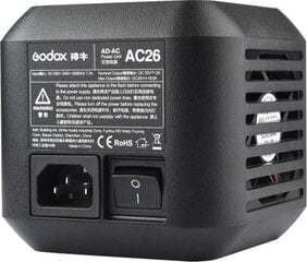 Godox AC26, адаптер питания переменного тока AD600PRO цена и информация | Зарядные устройства для видеокамер | 220.lv