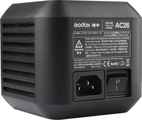 Godox AC26, адаптер питания переменного тока AD600PRO цена и информация | Зарядные устройства для видеокамер | 220.lv