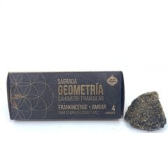 Пирамиды благовоний Geometria Frankincense-Ambar, Саграде-Мадре, Аргентина, 4 шт. цена и информация | Ароматы для дома | 220.lv