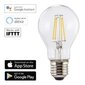 Hama WiFi LED Filaments, E27, 7W, siltā balta, regulējams. cena un informācija | Smart ierīces un piederumi | 220.lv